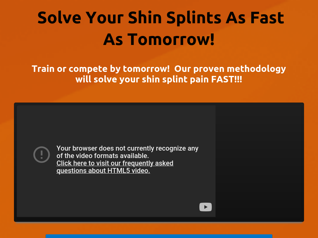 the shin splint solution