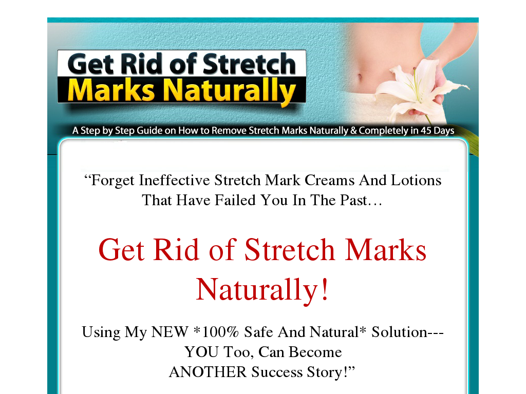 How To Get Rid Of New Stretch Marks