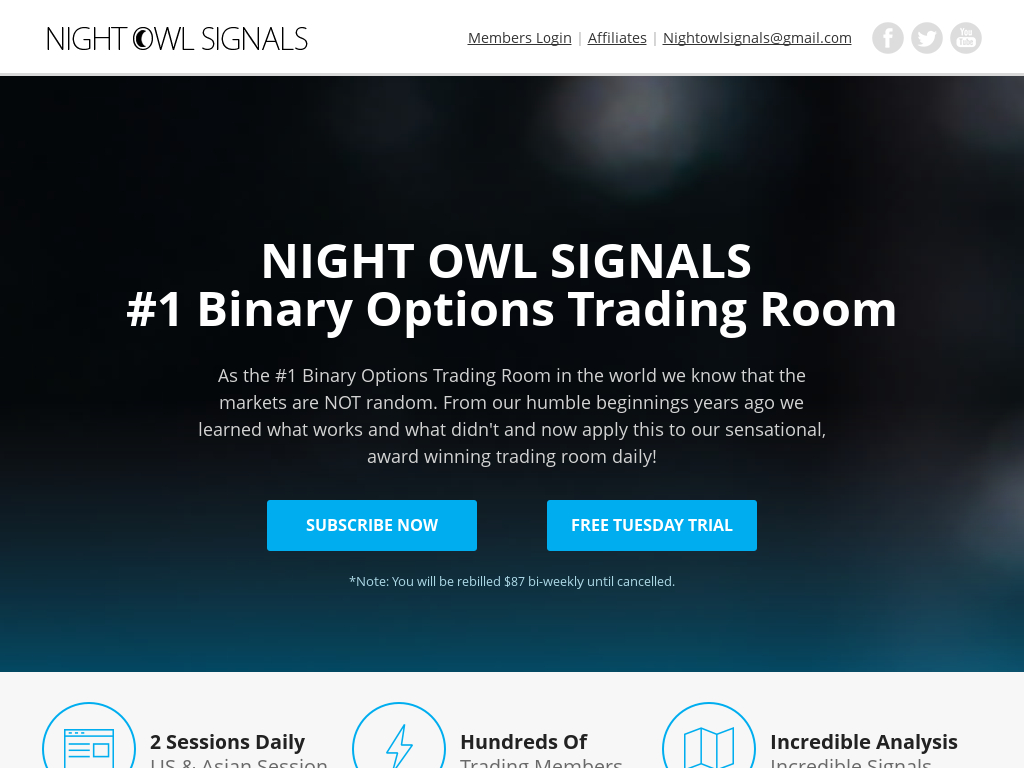 Binary Option Live Trading Rooms Affiliate