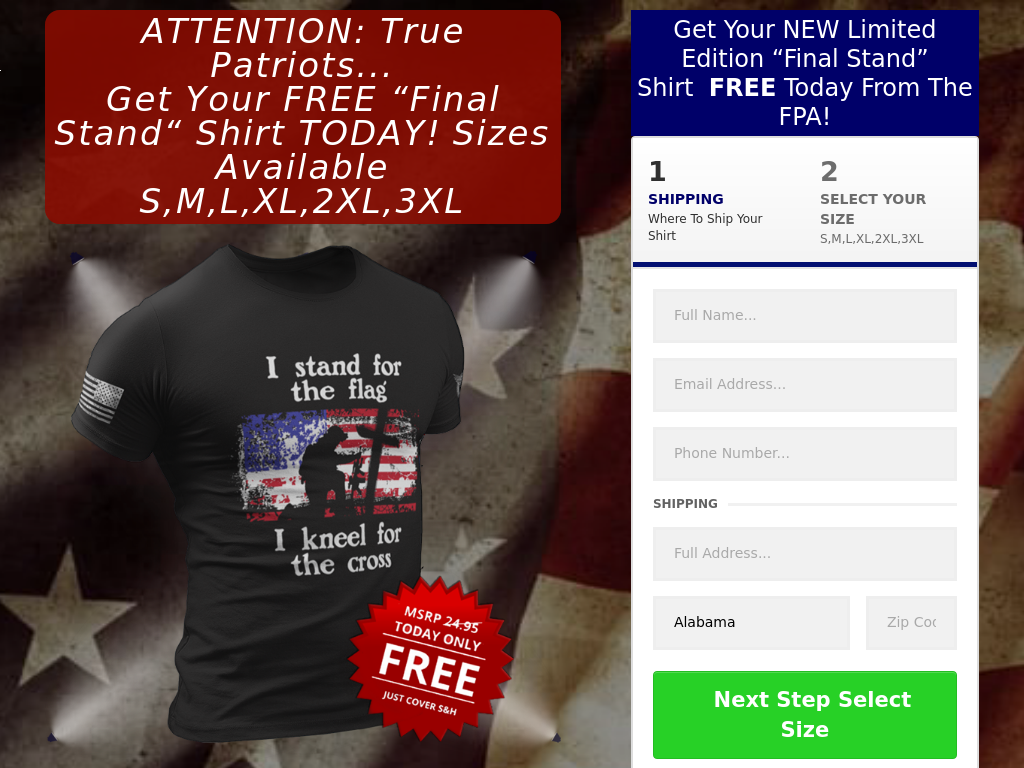 Free Last Stand Shirt Offer Converts 13 3 Percent Survival Life
