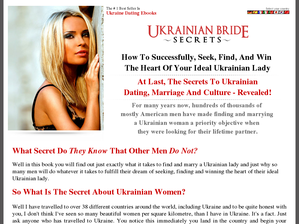 10 Reasons Not To Marry A Ukrainian Woman
