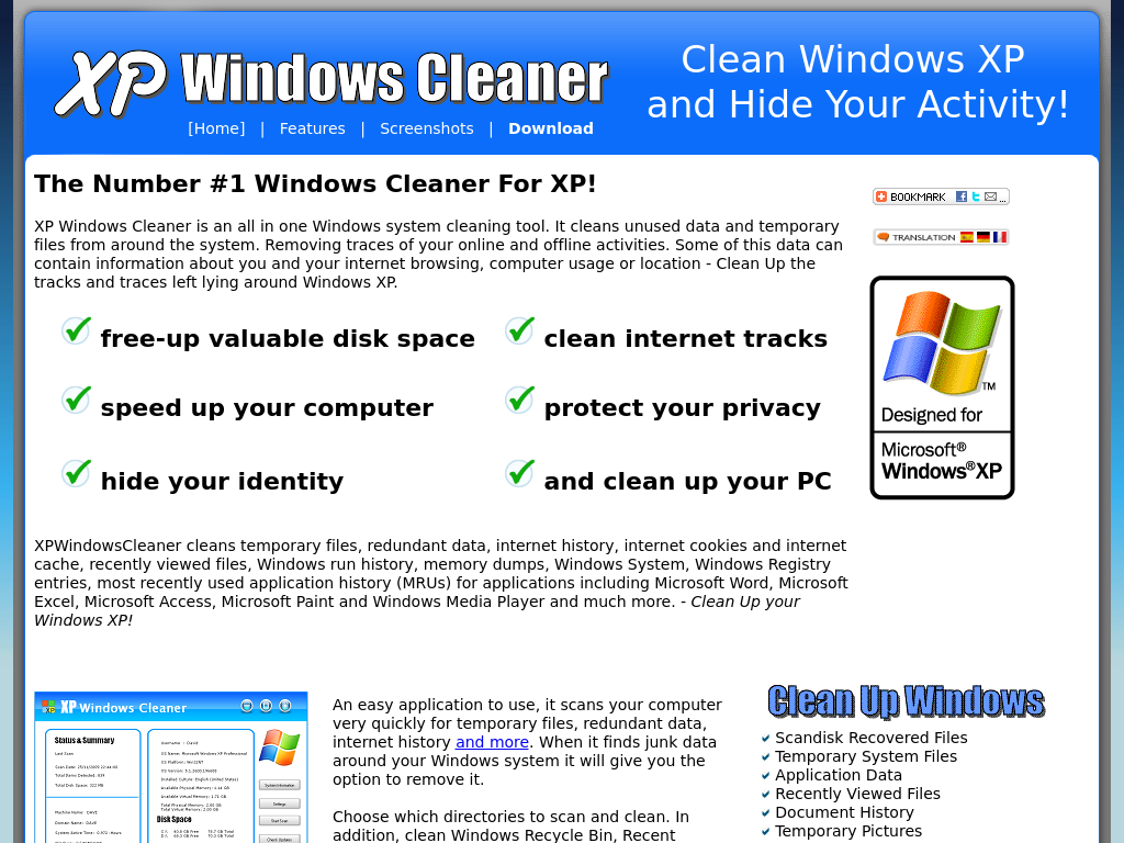 Windows cleaner